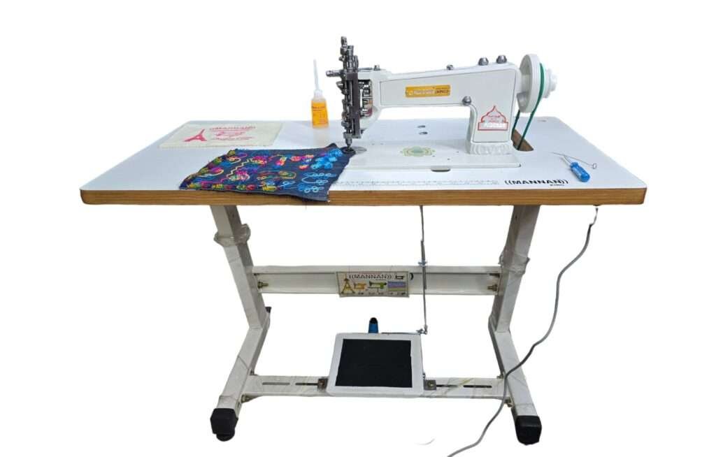 MANNAN KING CHAINSTITCH & MOSS STITCH EMBROIDERY MACHINE COMPLETE SET